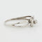 Bague 51 BAGUE EN OR BLANC 18 CARATS 58 Facettes REF 3021/19