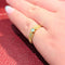 Bague 52 Bague or jaune et diamants 58 Facettes 30097
