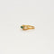 Bague 47.5 Bague or jaune moldavite quartz 58 Facettes LP687