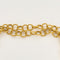 Collier Sautoir en or jaune à maillons ronds entrelacés 58 Facettes CLA0761
