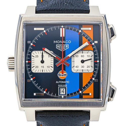 Montre Tag Heuer Montre Monaco Gulf Acier 58 Facettes 4362643RV