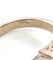 Bague 54 Bague en or blanc avec aigue-marine et diamants 58 Facettes