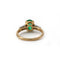 Bague 48 Bague Cartier or jaune 750, diamants et émeraude colombienne 0.83 carats LFG 58 Facettes 1230