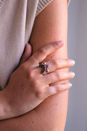 Bague 53 BULGARI bague "Allegra" en or blanc 58 Facettes 399