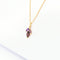 Collier Collier or jaune, diamants, améthyste, grenat 58 Facettes 30462
