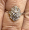 Bague 52 Bague en or blanc et diamants tendance art déco 58 Facettes