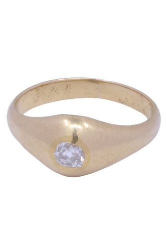 Bague 49 BAGUE JONC ANGLAIS DIAMANT 58 Facettes 083181