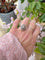 Bague 58 Bague Vintage Diamants Or gris 58 Facettes AA 1691
