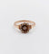 Bague 51.5 Bague marguerite or rose, diamant et perles (circa 1900) 58 Facettes A06283