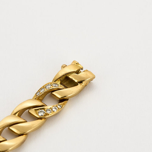Boucles d'oreilles CARTIER x GEORGES LENFANT - BERGAME - Parure en or jaune et diamants 58 Facettes 58FC14