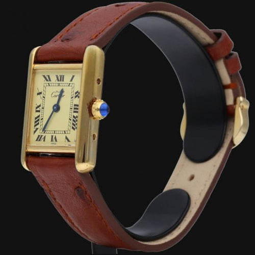 Montre Cartier Montre Tank Vermeil 58 Facettes MT44349
