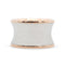 Bague 53 Bague Anish Kapoor B.Zero1 en acier doré rose 58 Facettes 15525