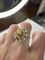 Bague 57 ENSEMBLE ANCIEN DE BOUCLES D'OREILLES ET BAGUE DU DÉBUT DU 20E SIÈCLE. OR 18 carats avec PERLES DE CULTURE 58 Facettes Q188B