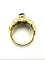 Bague VAN CLEEF & ARPELS. Bague vintage or jaune 18K et onyx 58 Facettes