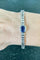 Bracelet Bracelet or blanc saphir et brillants 58 Facettes