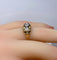 Bague 51 Bague en or jaune 18 carats ornée de 3 diamants 58 Facettes AB545
