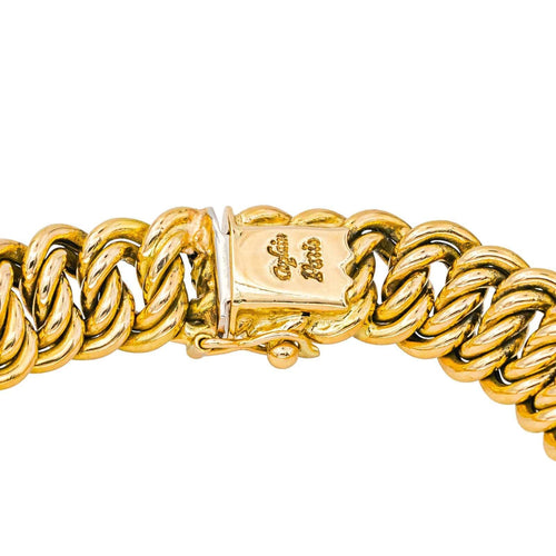 Bracelet Caplain Paris Bracelet  Or jaune Saphir 58 Facettes 4588139CN