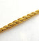 Collier Collier or jaune, maille en S 58 Facettes 596/3