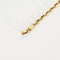 Bracelet Gourmette or jaune 58 Facettes LP155