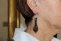Boucles d'oreilles Boucles d'oreilles anciennes en or piqué écaille de tortue 58 Facettes 7412