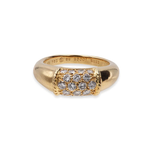 Bague 51 VAN CLEEF & ARPELS - BAGUE PHILIPPINE DIAMANTS OR JAUNE 58 Facettes