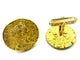 Boutons de manchette PIAGET/DALI. Boutons de manchettes Vintage en or jaune 58 Facettes