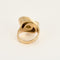 Bague 53 Bague type Tank en or et diamants 58 Facettes LAN1720