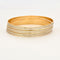 Bracelet Bracelets or jaune et blanc diamantés 58 Facettes LP814/2