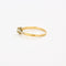 Bague 55 Bague solitaire diamant or jaune et blanc 58 Facettes