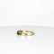 Bague 57 Bague vintage avec saphirs bleu foncé et diamants 58 Facettes 2505002