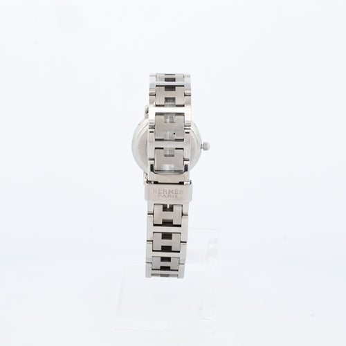 Bracelet Hermès Cape Cod - Cadran bleu arabe - SM 58 Facettes