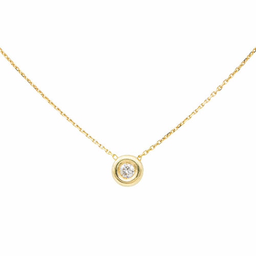 Collier Collier Or jaune Diamant 58 Facettes 579101RV