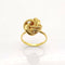 Bague 58 Bague en or jaune 18 carats 58 Facettes