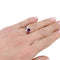 Bague 52 Bague Chaumet, "Attrape-moi...si tu m'aimes", or blanc, améthyste, grenat, diamants. 58 Facettes 34986