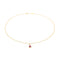 Collier Collier Or jaune Rubis 58 Facettes 4021227RV