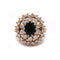 Bague 54 Bague - Or jaune saphir et diamants 58 Facettes 1051