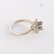 Bague Bague vintage en or blanc sertie de diamants, ornée d'une rosette. 58 Facettes 158/23