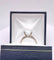 Bague 50 Bague vintage or gris aigue-marine 58 Facettes