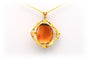 Pendentif Pendentif camée Napoléon III en or jaune 58 Facettes 13575