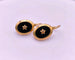 Boucles d'oreilles Boucles d'oreilles Napoléon III or, onyx et perle 58 Facettes