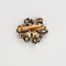Broche Broche XIXe Eglantine, Or, Argent et Diamants Taille Rose 58 Facettes