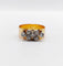 Bague 51.5 Bague jonc victorienne or rose 18k diamants taille ancienne (circa 1897) 58 Facettes A06142