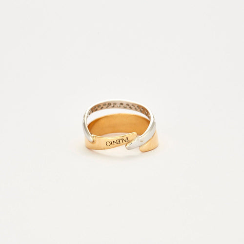 Bague 54 Double bague diamants 58 Facettes 2540