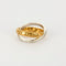 52 MELLERIO - L'Annel - Bague croisée or jaune, or blanc et diamants 58 Facettes J1YW203-0D52