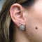 Boucles d'oreilles Boucles d’oreilles victoriennes en or 12k et diamants taille rose 58 Facettes OR154