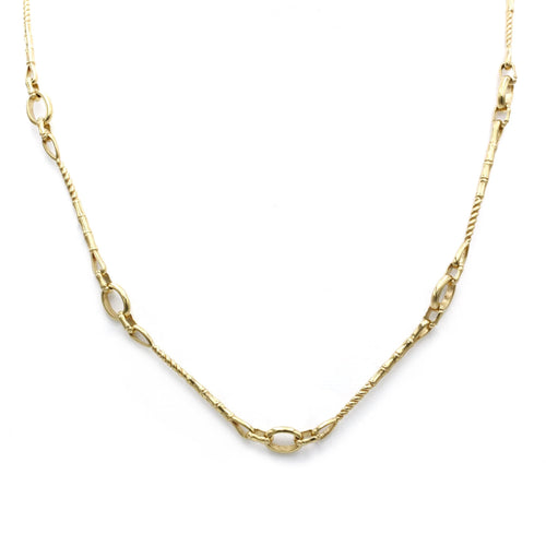 Collier Hermès - Sautoir Cravache Or Jaune 58 Facettes 240137R