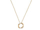 Collier collier POIRAY tresse pm 38-40 or jaune et or blanc 58 Facettes 264591