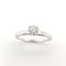 Bague 54 Solitaire or et diamant 0.40 ct 58 Facettes