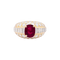 Bague 51 Bague Cartier "Gina" or jaune, diamants, rubis. 58 Facettes 34147