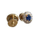 Boucles d'oreilles Boucles d’oreilles Marguerite en or jaune 58 Facettes 376
